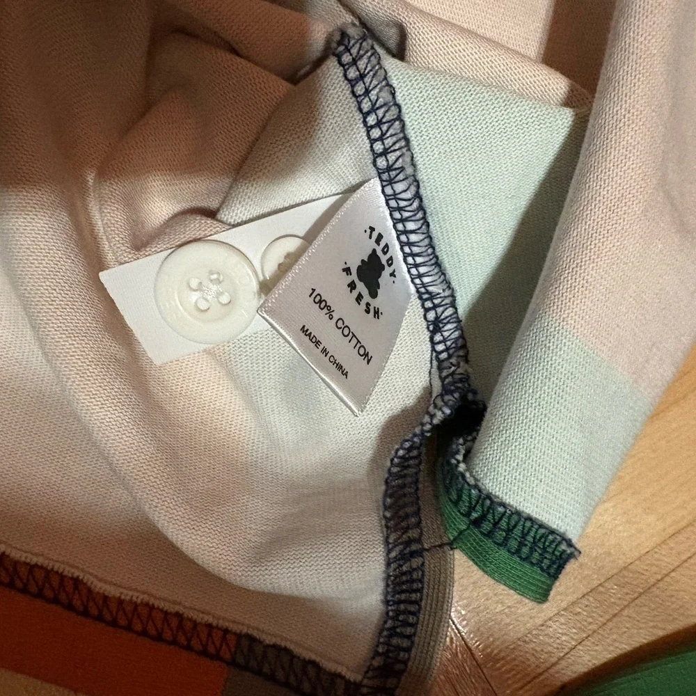 Multicolor Striped Rugby Shirt - Picture 2 of 3